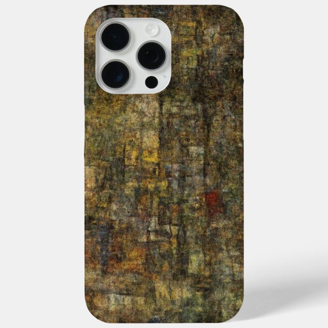 Abstract Art Texture Mobile Case (Back)