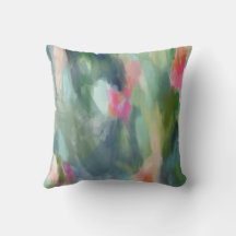 Abstract Art Throw Pillow