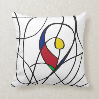 Abstract Art Throw Pillow