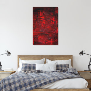 Abstract Art Thrum Canvas Print