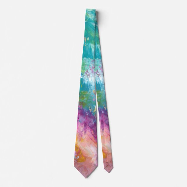 Abstract art tie (Front)