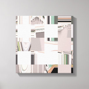 Abstract Art Tiled Canvas Print