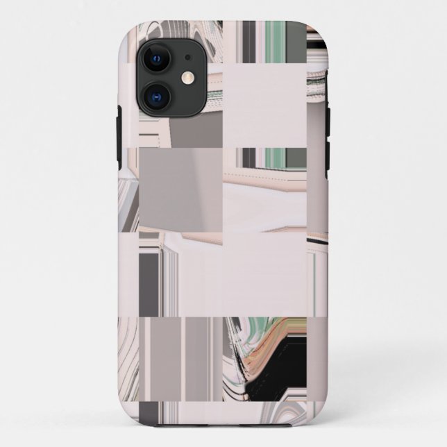 Abstract Art Tiled Case-Mate iPhone Case (Back)