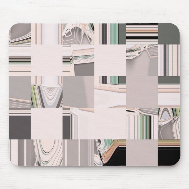 Abstract Art Tiled Mouse Pad (Front)