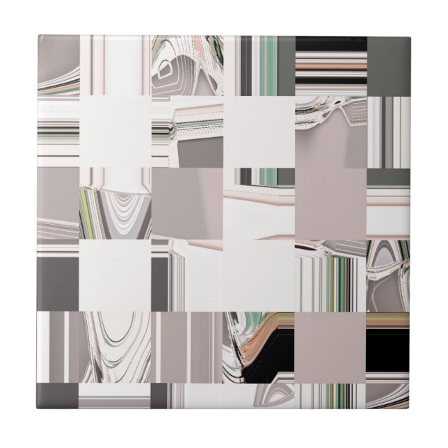 Abstract Art Tiled Tile (Front)