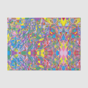 abstract art tranquil retro colors  tissue paper