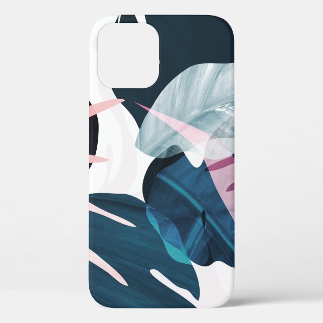 Abstract art tropical leaves background. Wallpaper Case-Mate iPhone Case (Back)
