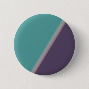 Abstract Art Turquoise Purple 2 Inch Round Button