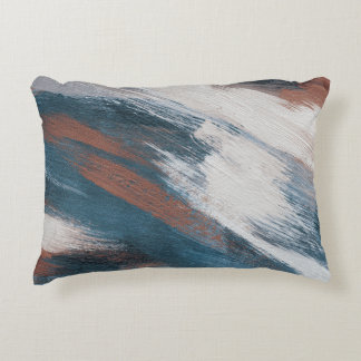 Abstract Art: Versatile Brush Strokes. Accent Pillow