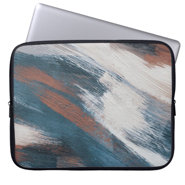 Abstract Art: Versatile Brush Strokes. Laptop Sleeve (Front)
