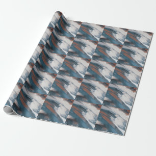 Abstract Art: Versatile Brush Strokes. Wrapping Paper