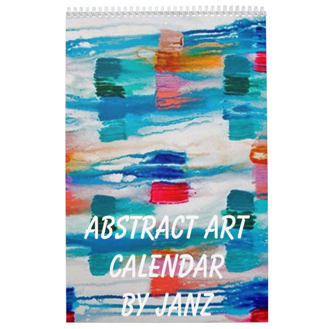 Abstract Art Wall Calendar by Janz (Cover)