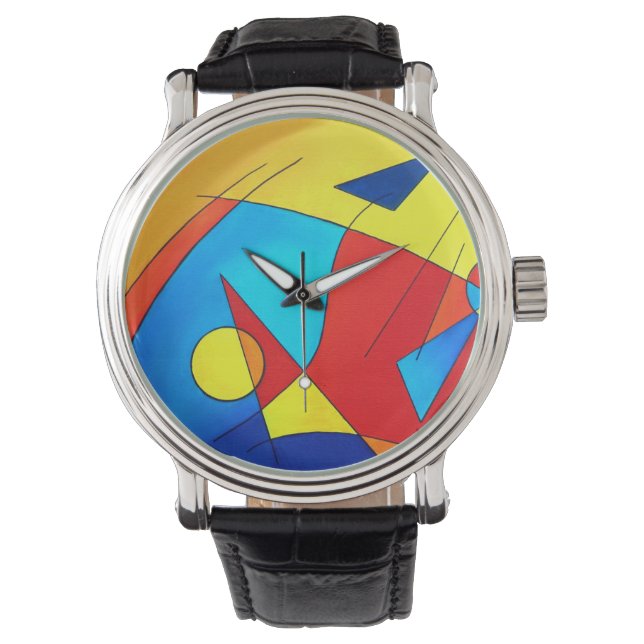 Abstract Art Watch (Front)