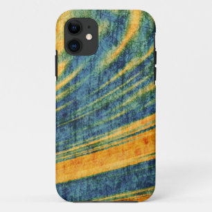 Abstract art watercolor painting 4 iPhone 11 case