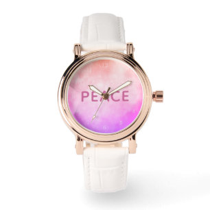 Abstract Art with PEACE Watch