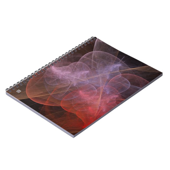 Abstract Art Wonderful Galaxy Notebook (Left Side)