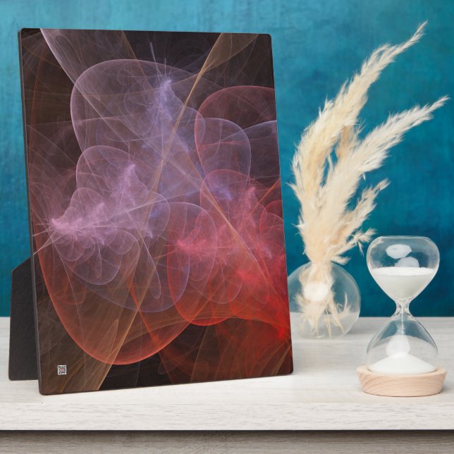 Abstract Art Wonderful Galaxy Plaque (Side)