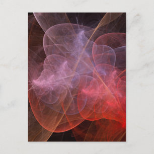 Abstract Art Wonderful Galaxy Postcard