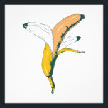 Abstract Artistic Banana Design Pop Art  Photo Print<br><div class="desc">This abstract banana design is a modern and artistic representation of the classic fruit. With its bold colours and creative twist, this design is perfect for anyone who loves contemporary art and playful graphics. The unique style adds a fun and vibrant touch to any outfit, making it ideal for both...</div>