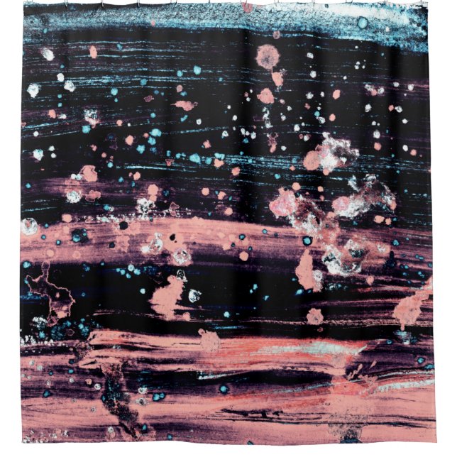 Abstract artistic dark grey and pink background wi (Front)