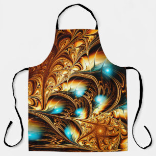Abstract artistic golden light background. Fine de Apron
