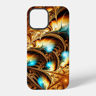 Abstract artistic golden light background. Fine de iPhone 12 Case