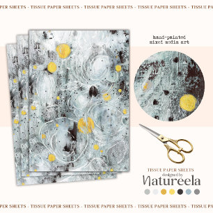 Abstract Artistic Texture Design Tissue Paper