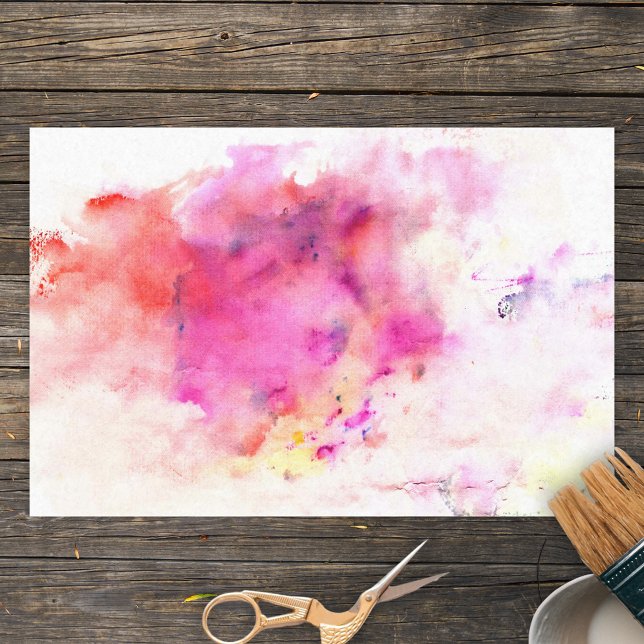 Abstract Artistic Watercolor Pastel Colour Blend Tissue Paper (Creator Uploaded)