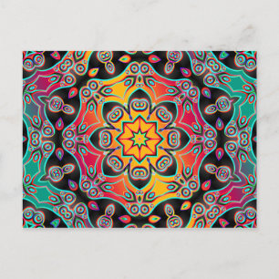 Abstract ARTs - Kaleidoscope 16 Postcard