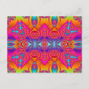 Abstract ARTs - Kaleidoscope 9 Postcard