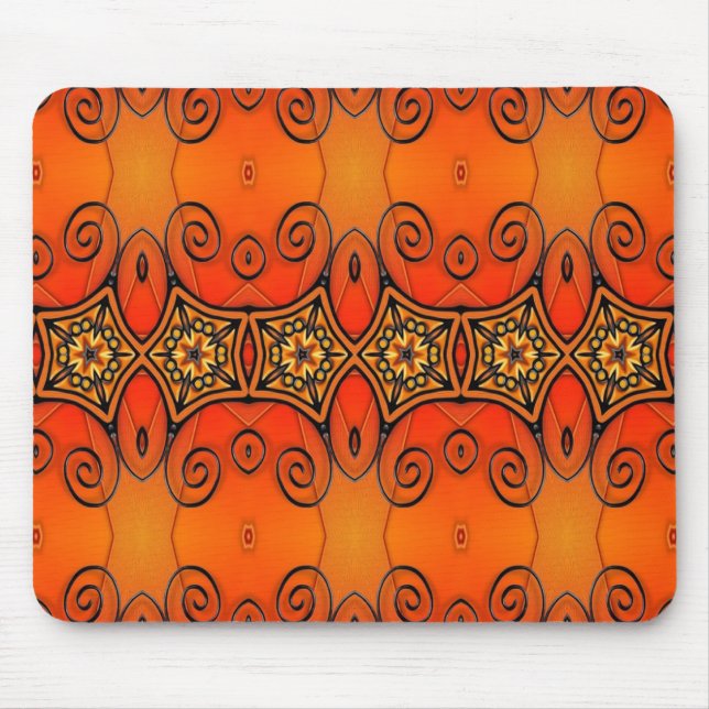 Abstract ARTs - Kaleidoscope pattern 06 Mouse Pad (Front)