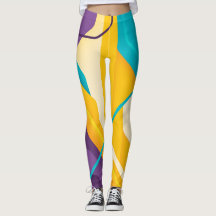 Abstract Artsy Leggings