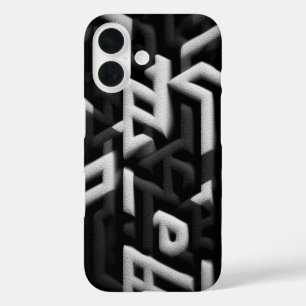 Abstract Artwork iPhone 16 Case