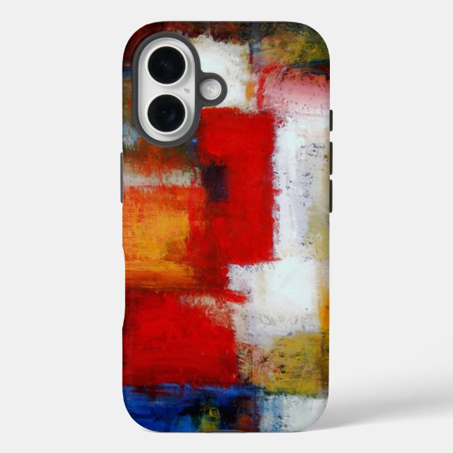 Abstract Artwork Case-Mate iPhone Case (Back)