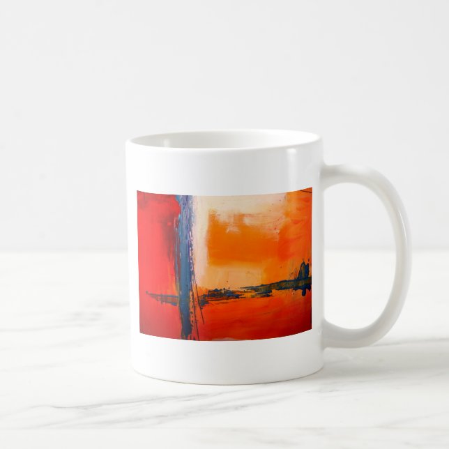 Abstract Artwork Coffee Mug (Right)