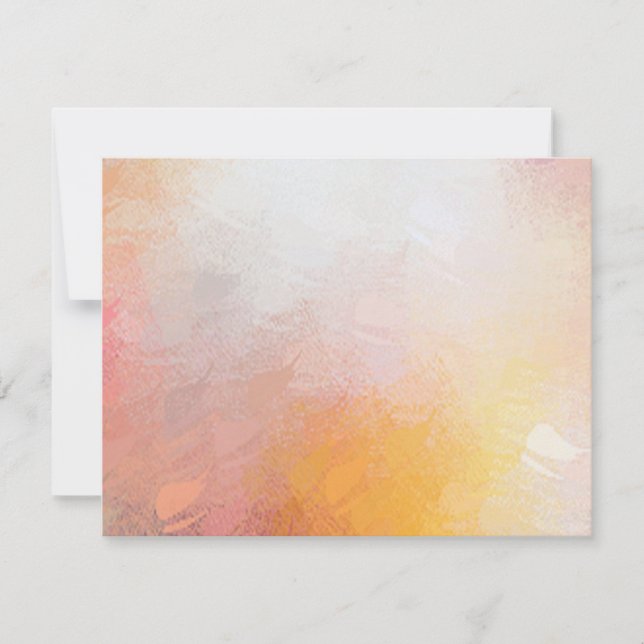 Abstract Artwork Colourful Modern Blank Template (Front)