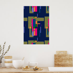 Abstract Artwork Composition Poster