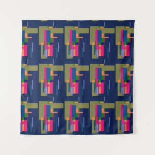 Abstract Artwork Composition  Tapestry