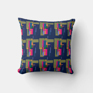 Abstract Artwork Composition Throw Pillow