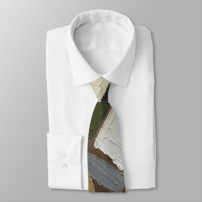 Abstract Artwork Composition  Tie (Tied)
