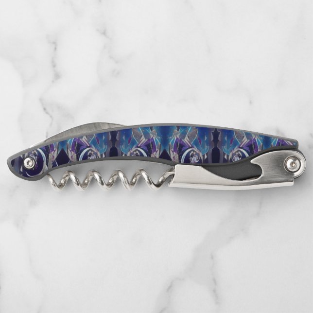 Abstract Artwork Corkscrew (Back)