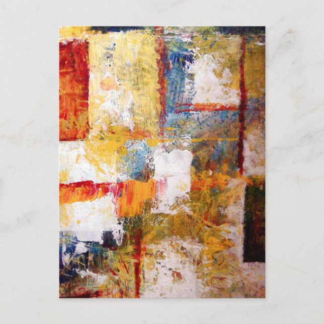 Abstract Artwork Postcard (Front)