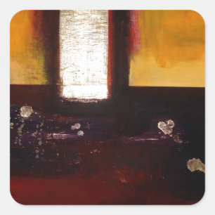 Abstract Artwork Square Sticker