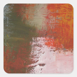 Abstract Artwork Square Sticker