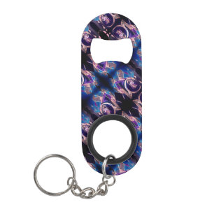 Abstract Artwork Symmetry Keychain Bottle Opener