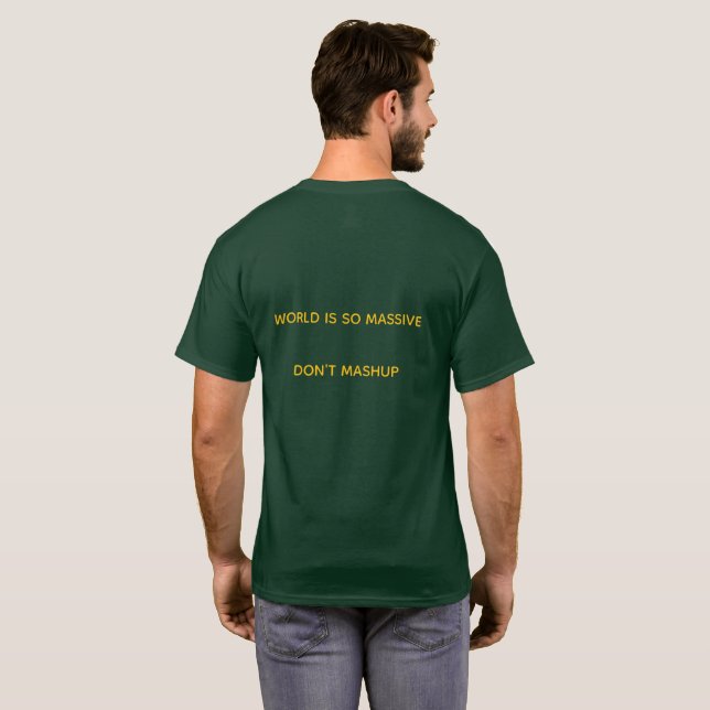ABSTRACT ARTWORK  T-Shirt (Back Full)