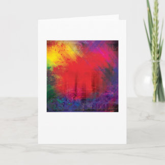 Abstract Arty Greetings Card - NEW YORK