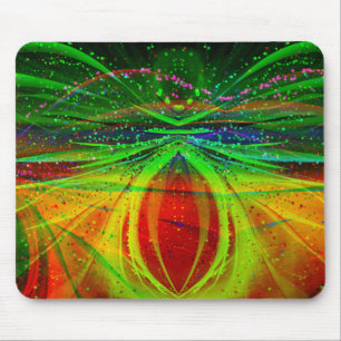 Abstract Astronomical Spider Mouse Pad