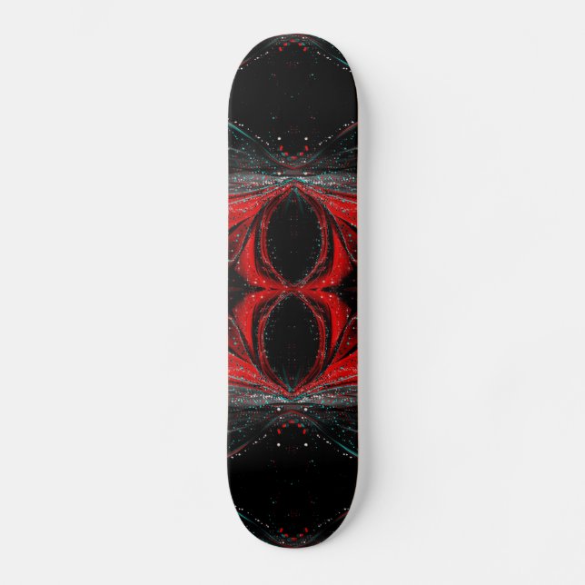 Abstract Astronomical Spider Skateboard Deck (Front)
