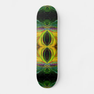 Abstract Astronomical Spider Skateboard Deck